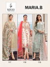 Khas Maria B Premium Faux Georgette Pakistani Salwar Suits
